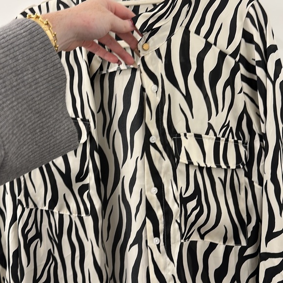 Zebra button down - Picture 2 of 6